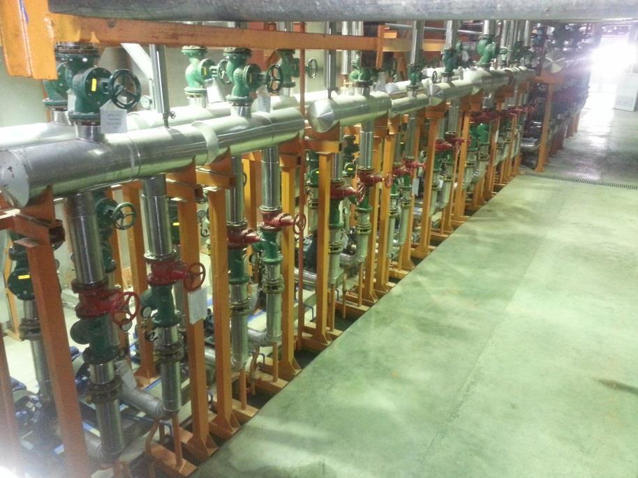 موتورخانه مرکزی، طبق زیرنویس رزومه / Central plant room,