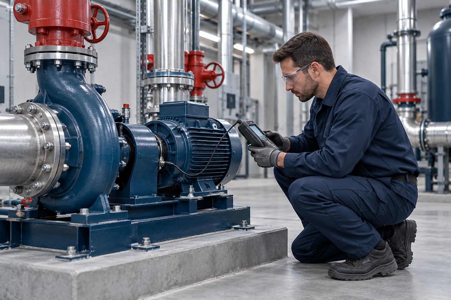 تصویرسازی با هوش مصنوعی: تعمیر و نگهداری تجهیزات / AI illustration: Equipment maintenance